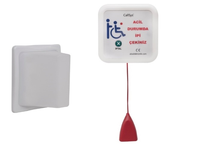 Engelli WC Acil Yardım Alarm Seti Kablosuz